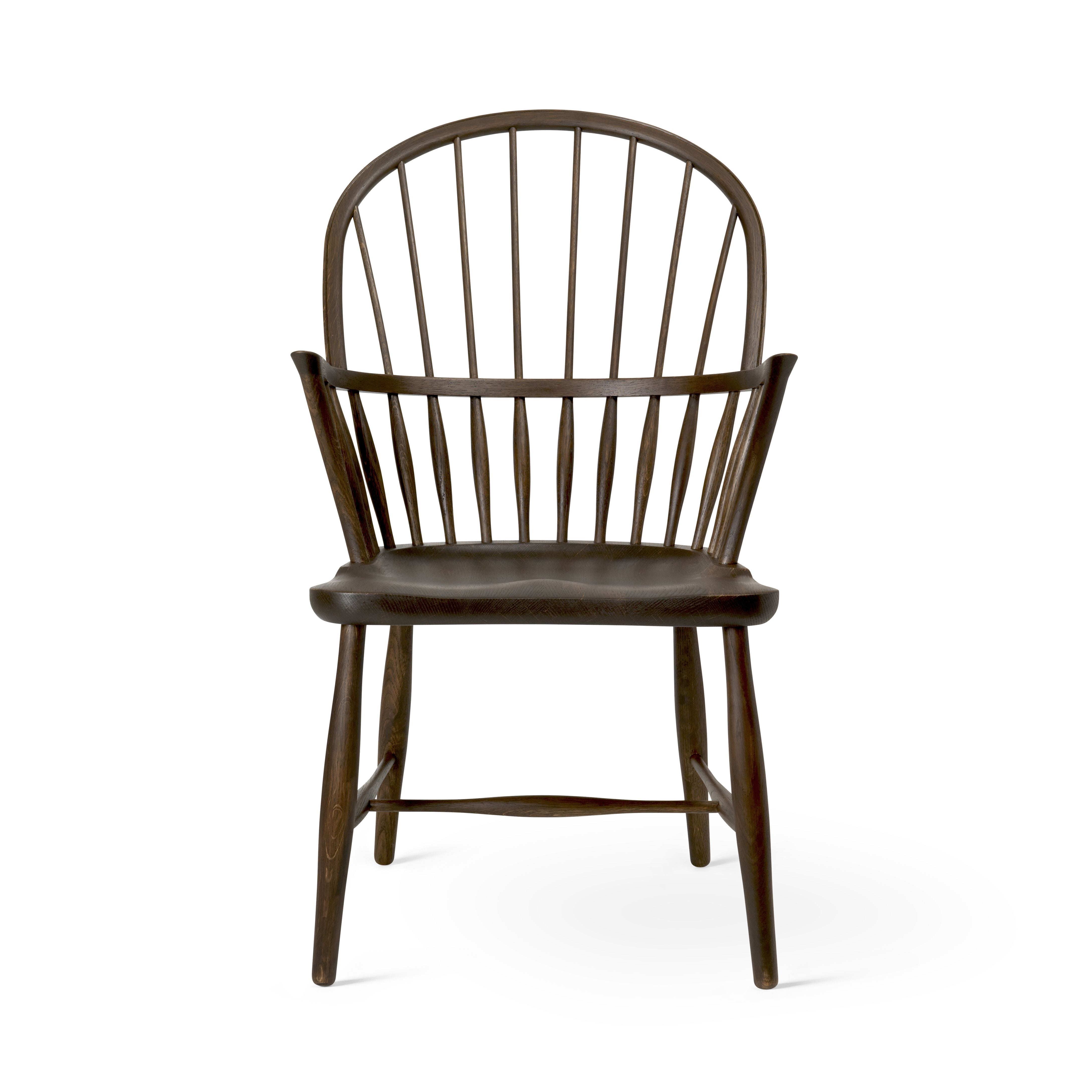 Carl Hansen Fh38 Windsor Chair, Smoke Colored Oil