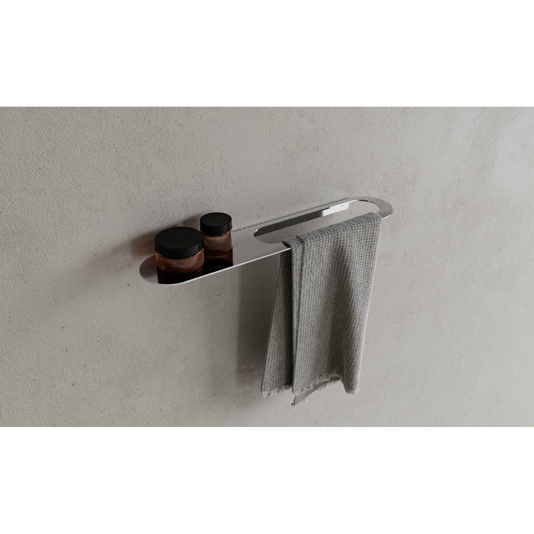 Copenhague Bath CB 100 porte-serviette avec étagère, chrome
