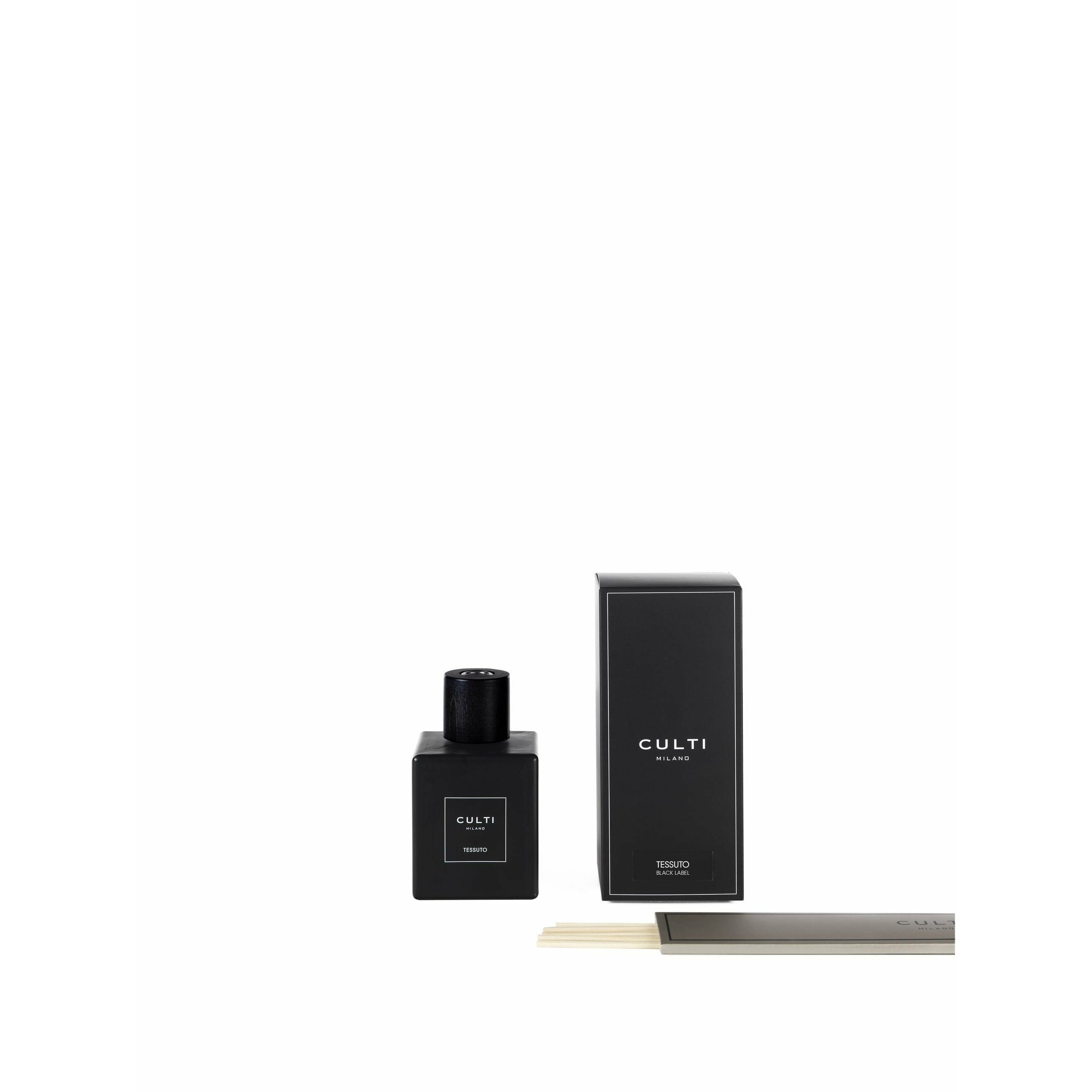 Culti Milano Decor Black Laber Fragrance Diffuseur Tessuto, 500 ml