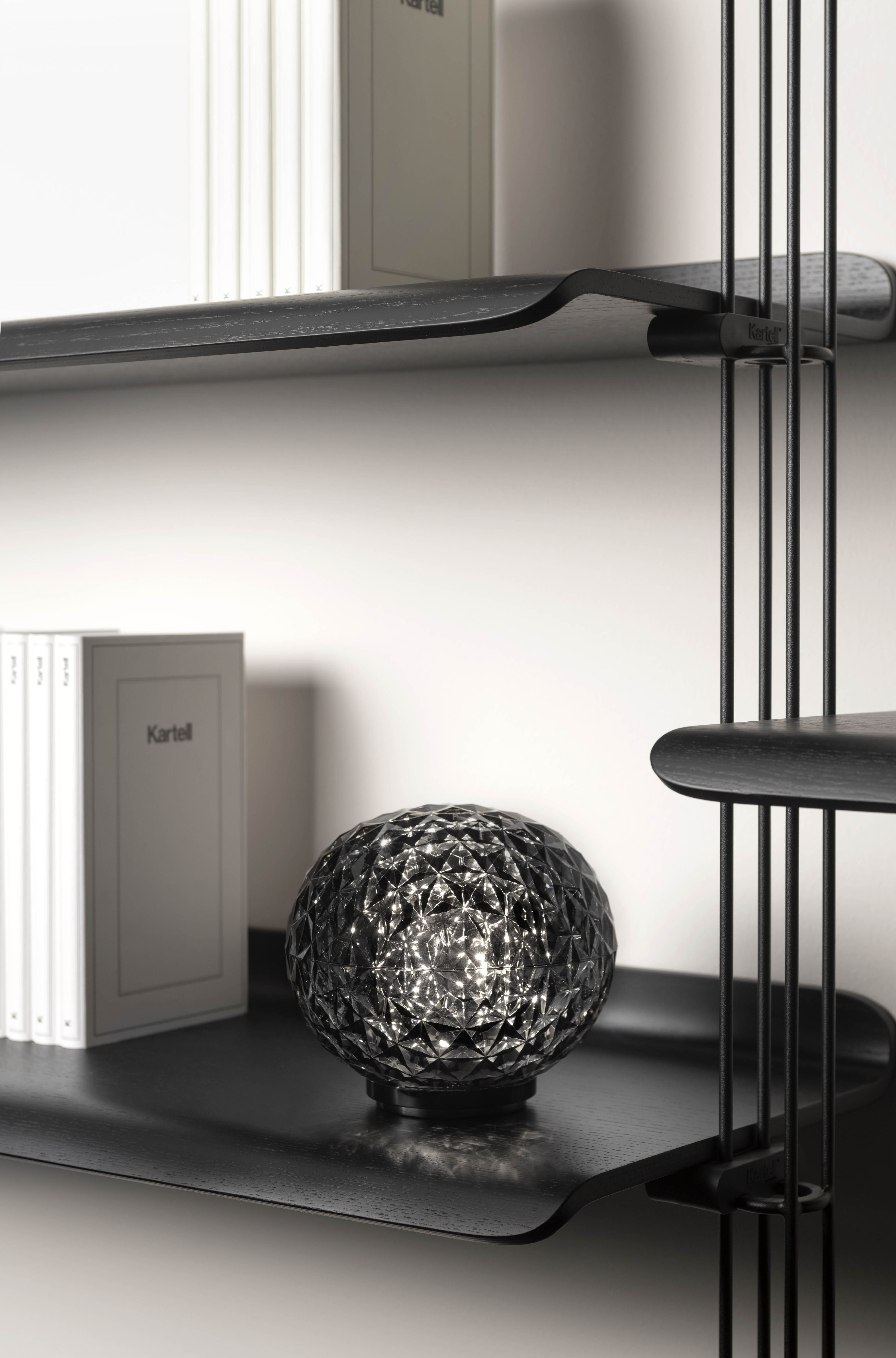 Kartell Mini Planet Tischlampe Batterieversion, Rauch