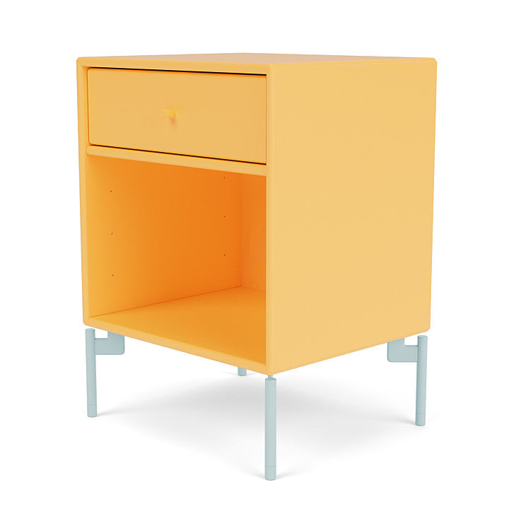 Montana Dream Nightstand med ben, Acacia/Flint