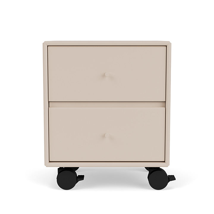 Montana Drift Drawer Module With Castors, Clay