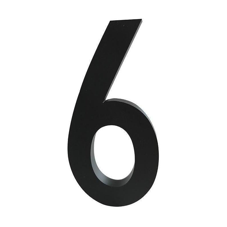 Letras de diseño Arquitecto Número 6, H 5cm