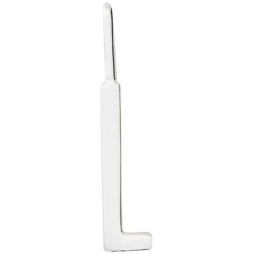 Lettres de conception lettres pendente a z 10 mm, argent, l