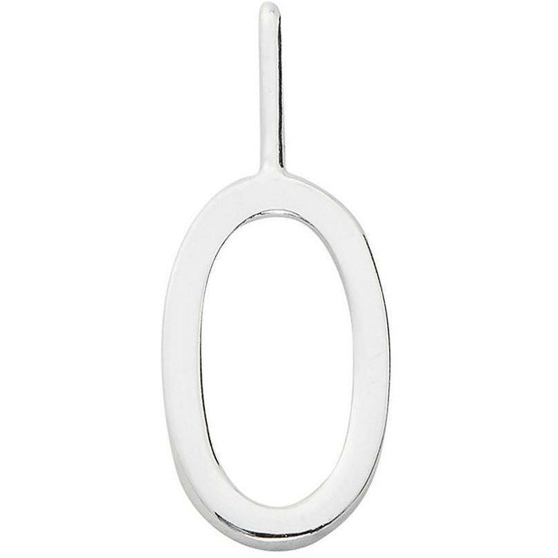 Lettres de conception lettres pendentif a z 10 mm, argent, o