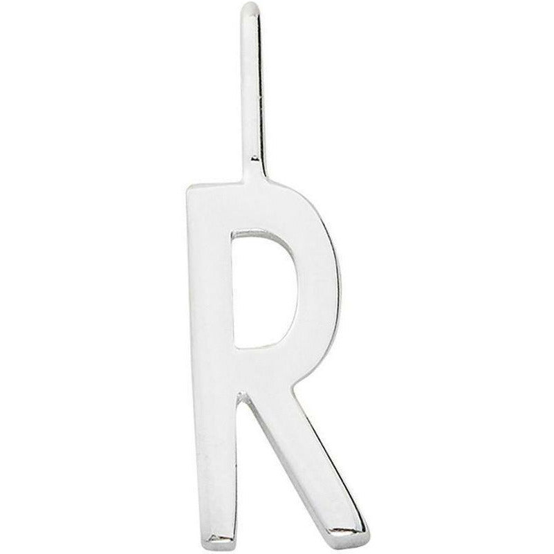 Lettres de conception Pendant un z 10 mm, argent, R