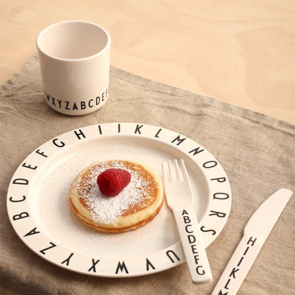 Letras de diseño para niños ABC Eco Taza, blanco