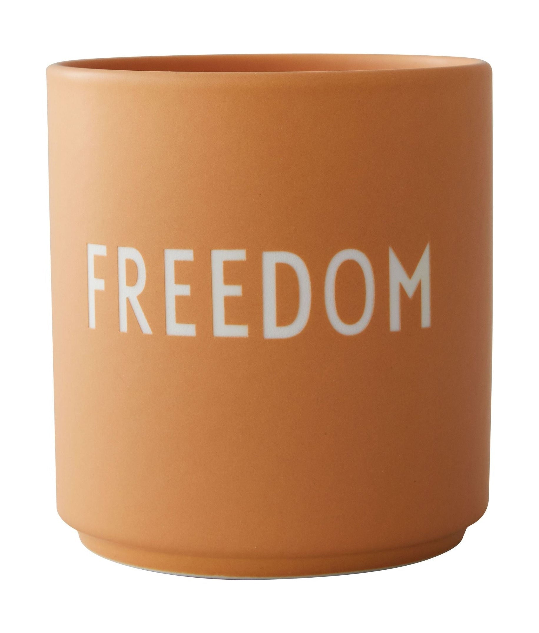 Mug préférée de la lettre de design, orange