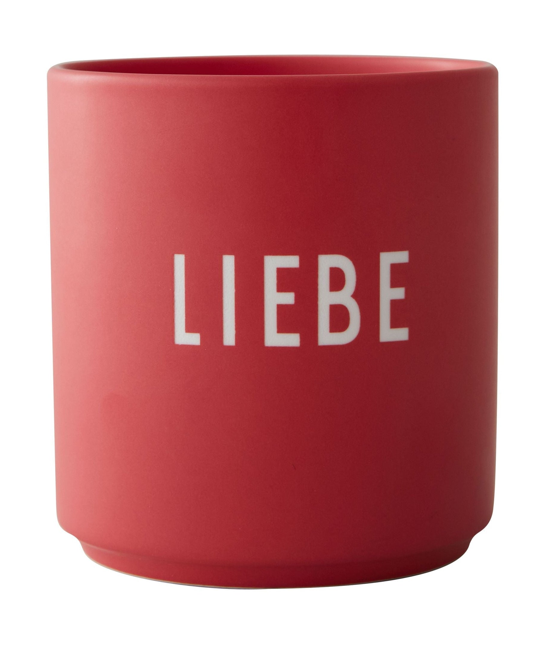 Love de tasse préférée de la lettre de design, rose fanée