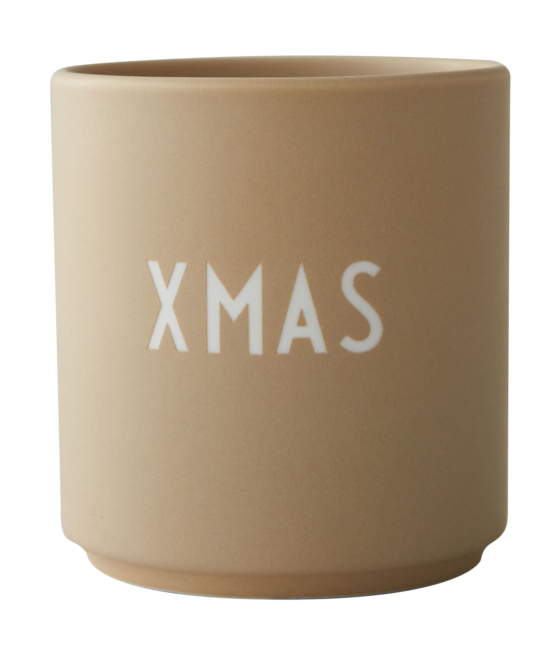 Design Letters Mug préférée de Noël, beige