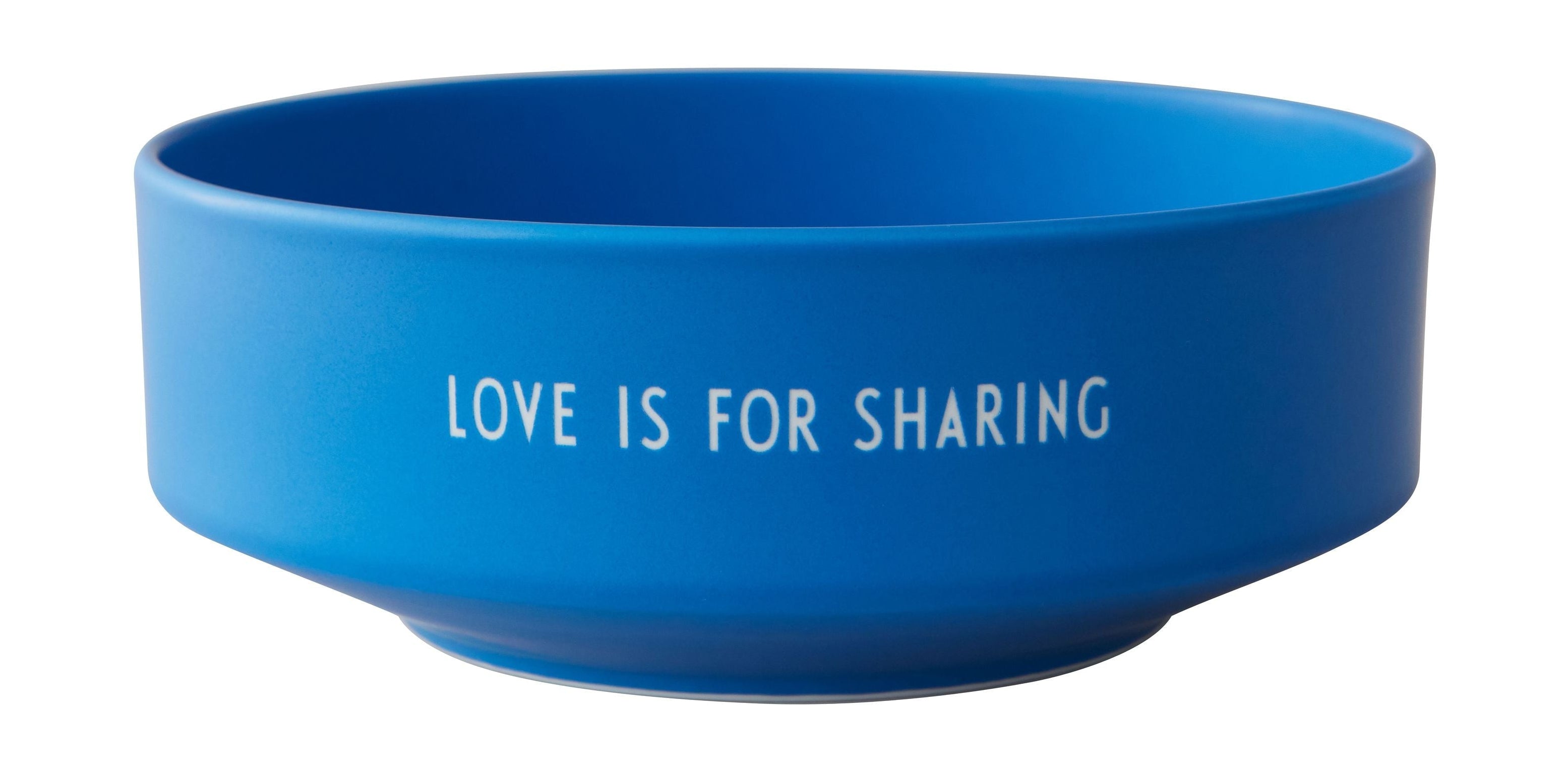 Design Letters Favorit Bowl Medium, Cobalt Blue