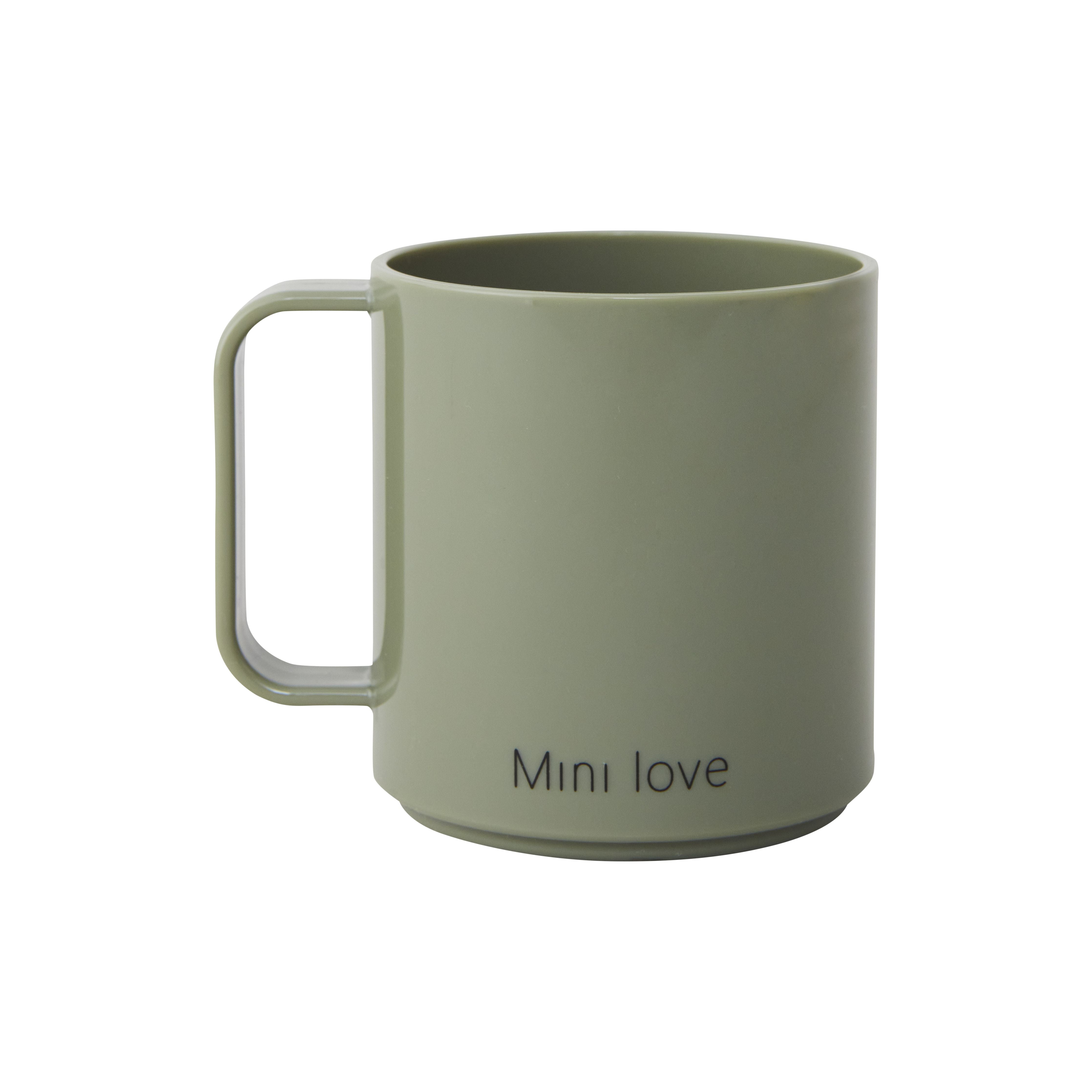 Design Letters Mini Love Tug avec poignée, Green Forest