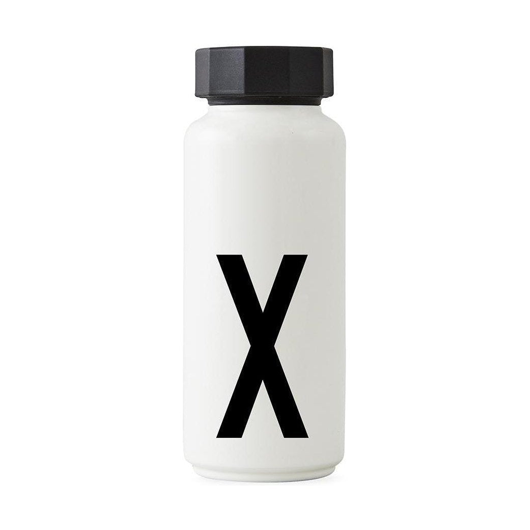 Designbokstäver Personliga Thermos Flack A Z, X