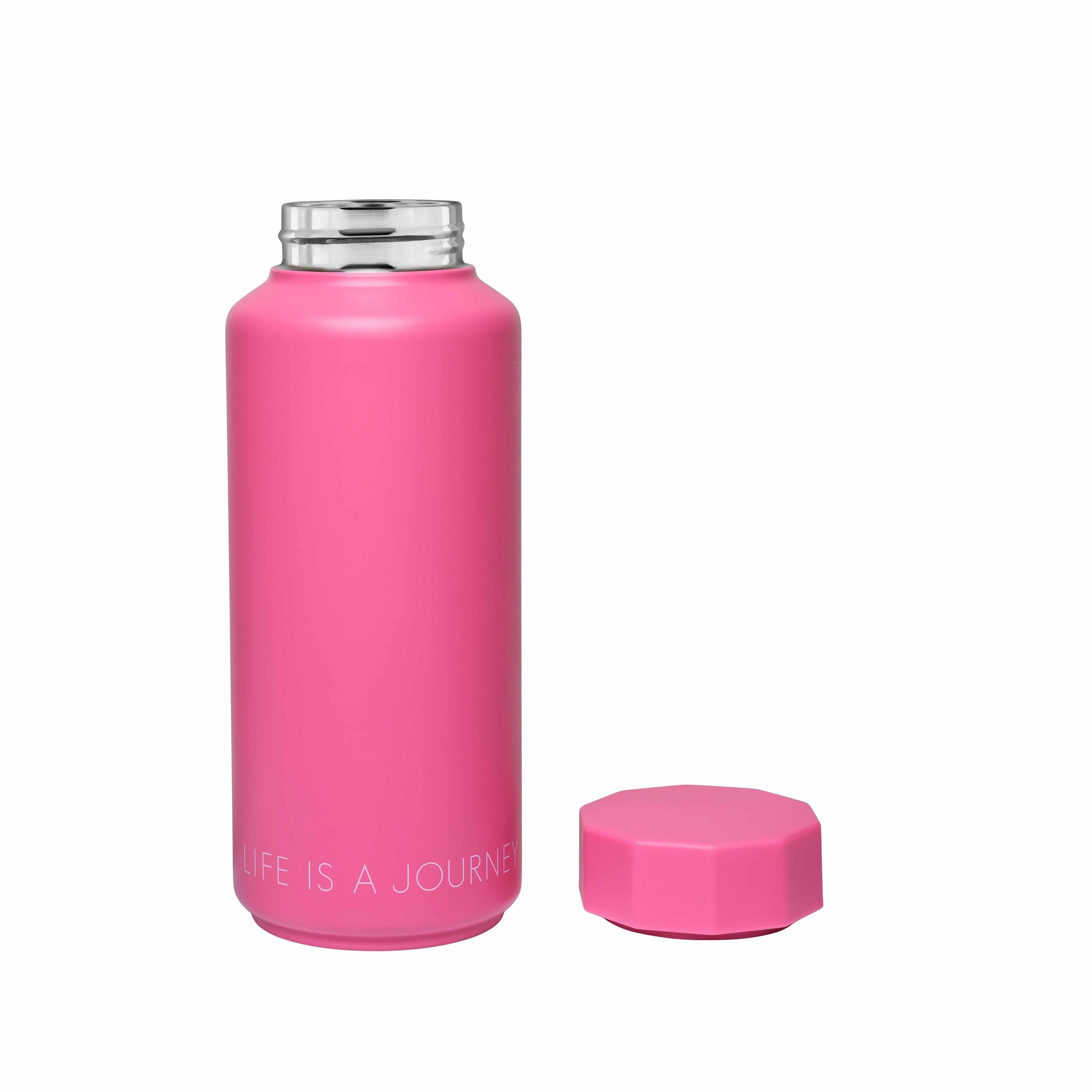 Letters de diseño Thermos Special Edition Life es un viaje, rosa