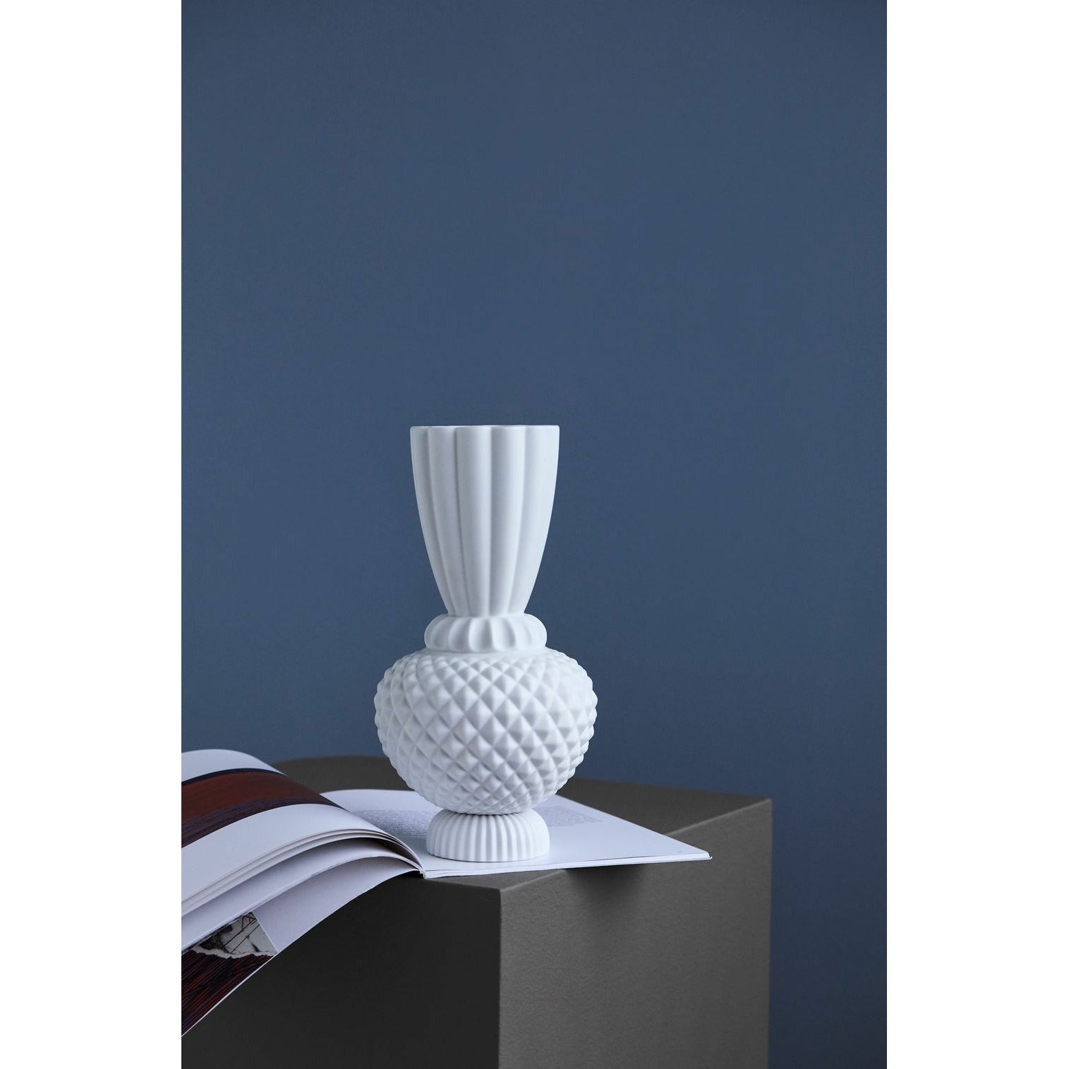 Vases Jumbobell Dottir, blanc