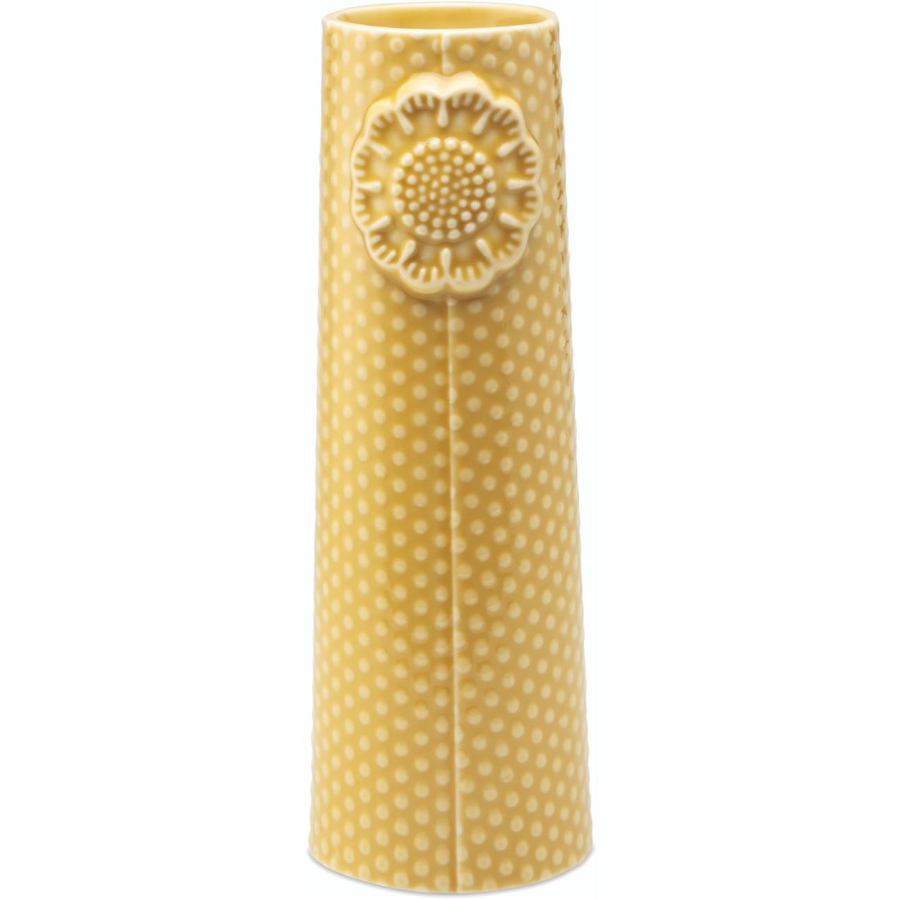 Dottir Pipanella Dot Vase Curry, 15,2 cm