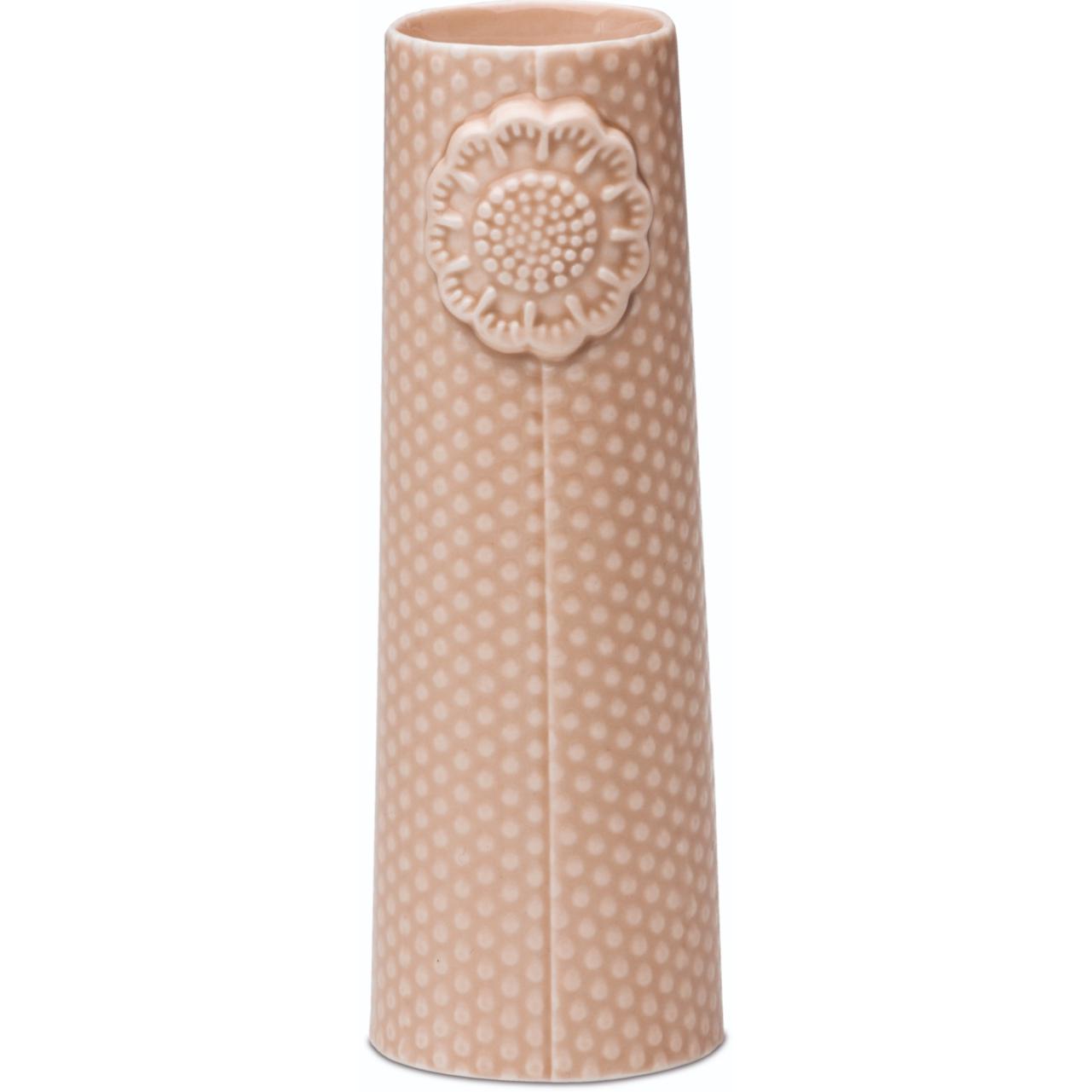 Dottir Pipanella Dot Vase Rose, 15,2 cm