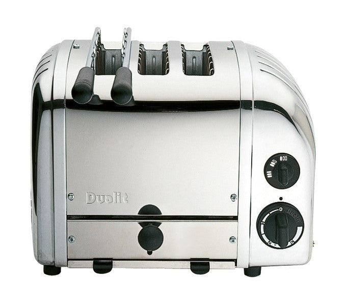 Dualit Classic Toaster New Gen 2 + 1 Slot incl. Pinces à sandwich, polis