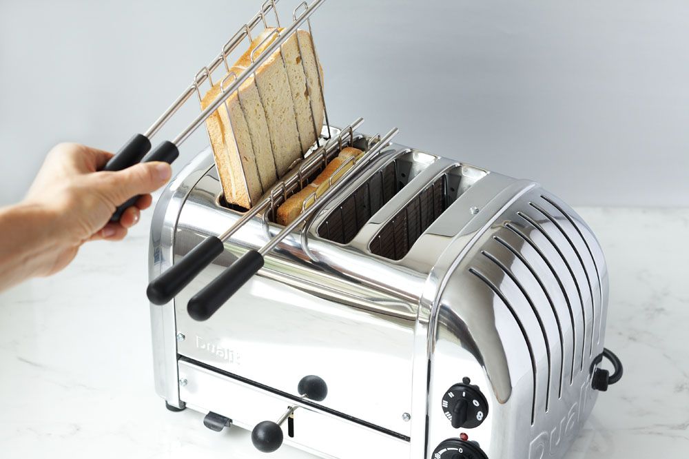Dualit Classic Toaster New Gen 4 Slot, poleret
