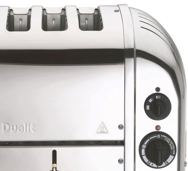 Dualit Classic Toaster New Gen 4 Slot, poliert
