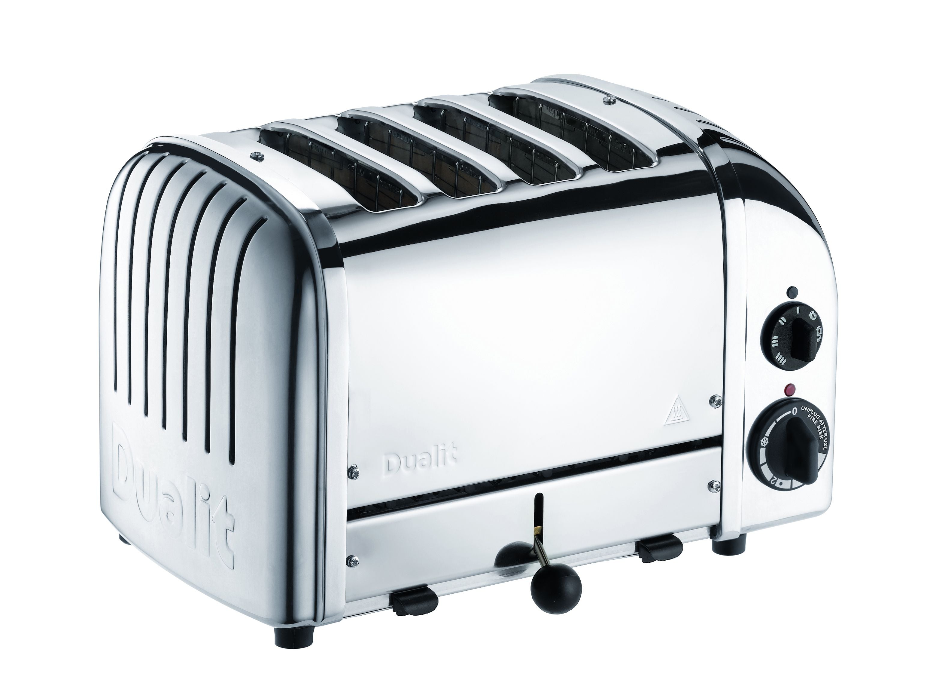 Dualit Classic Toaster New Gen 4 Slot, poliert
