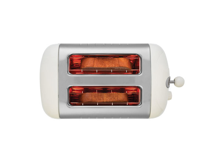 Dualit Lite Toaster 2 Slot, blanc