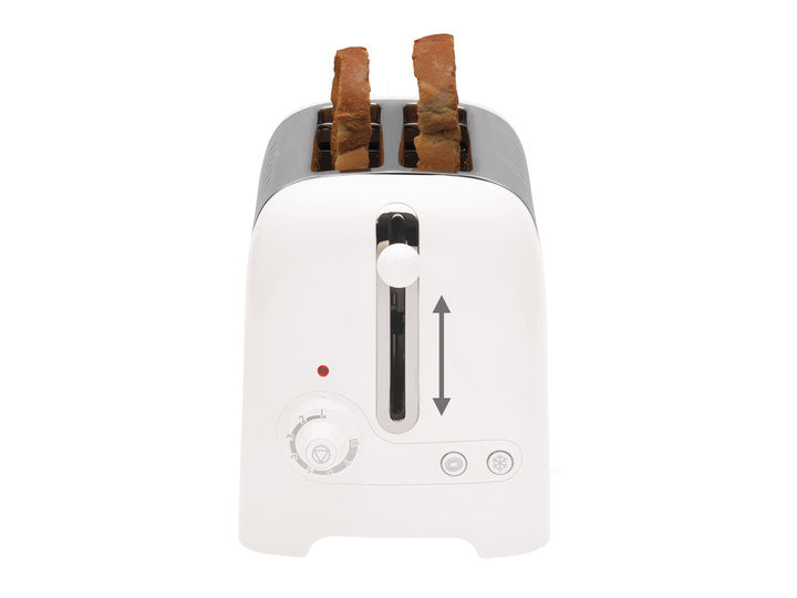 Dualit Lite Toaster 2 Slot, blanc