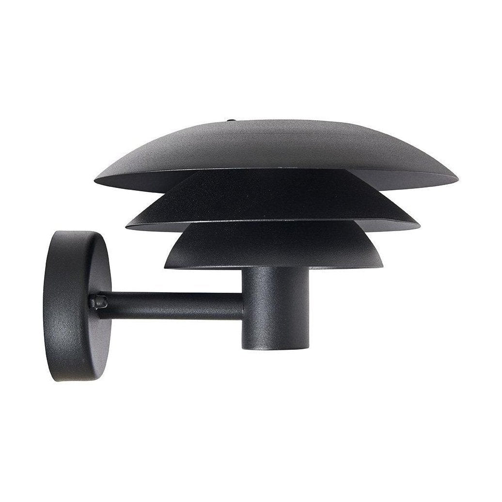 Dyberg Larsen Dl20 Outdoor Wall Lamp, Matt Black