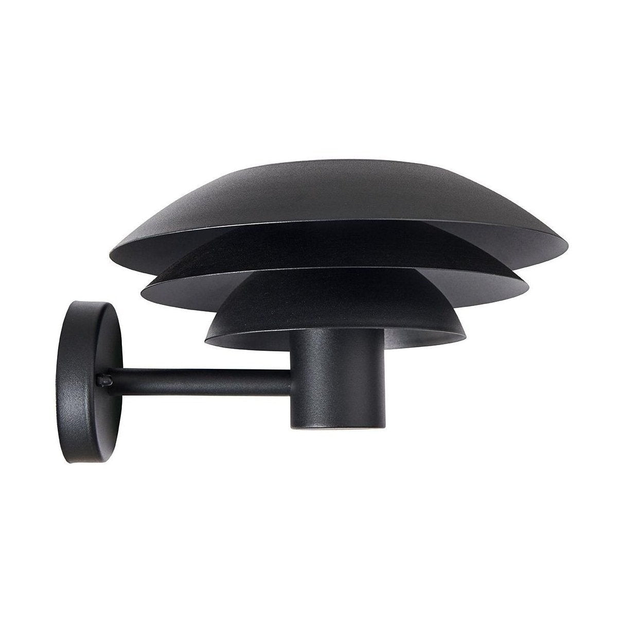 Dyberg Larsen Dl31 Outdoor Wall Lamp, Matt Black