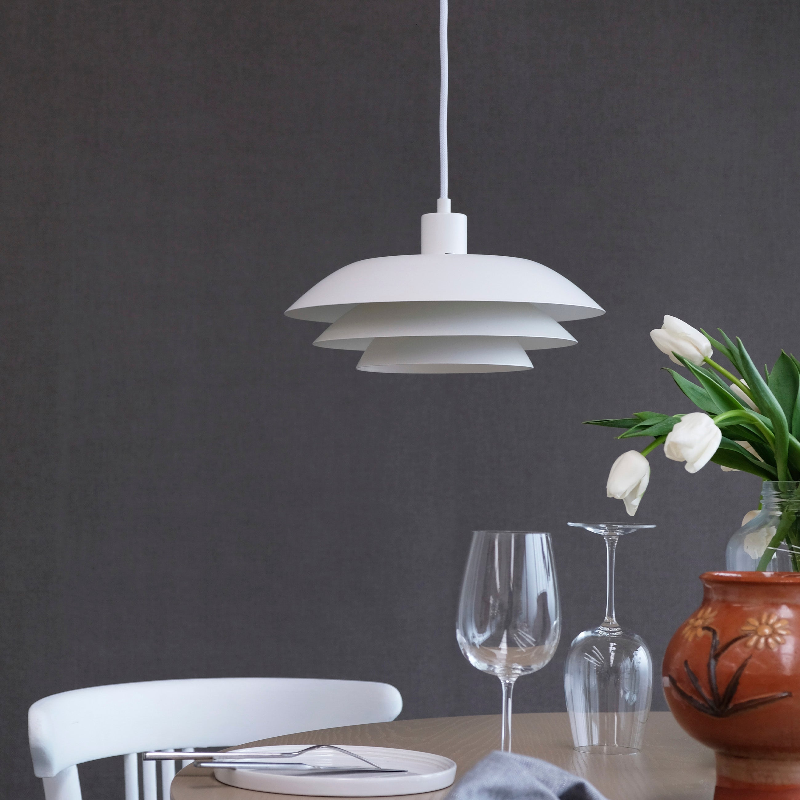 Dyberg Larsen DL31 Pendant Matt White, Ø31