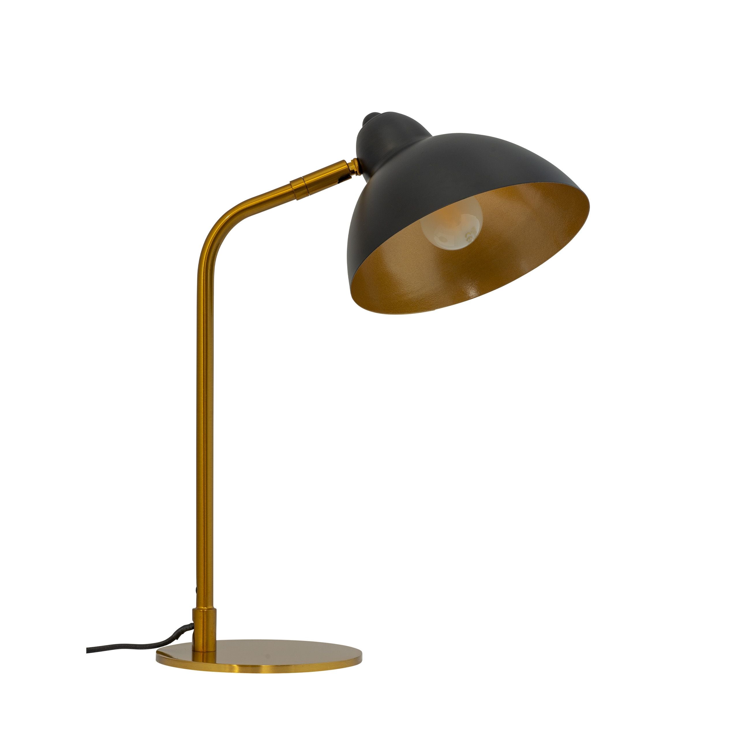 Dyberg Larsen Futura Table Lamp Brass/Black, Small