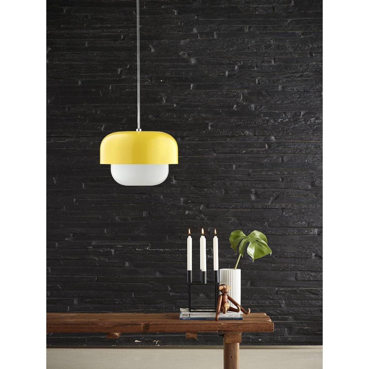 Dyberg Larsen Haipot Pendant Yellow, ø23