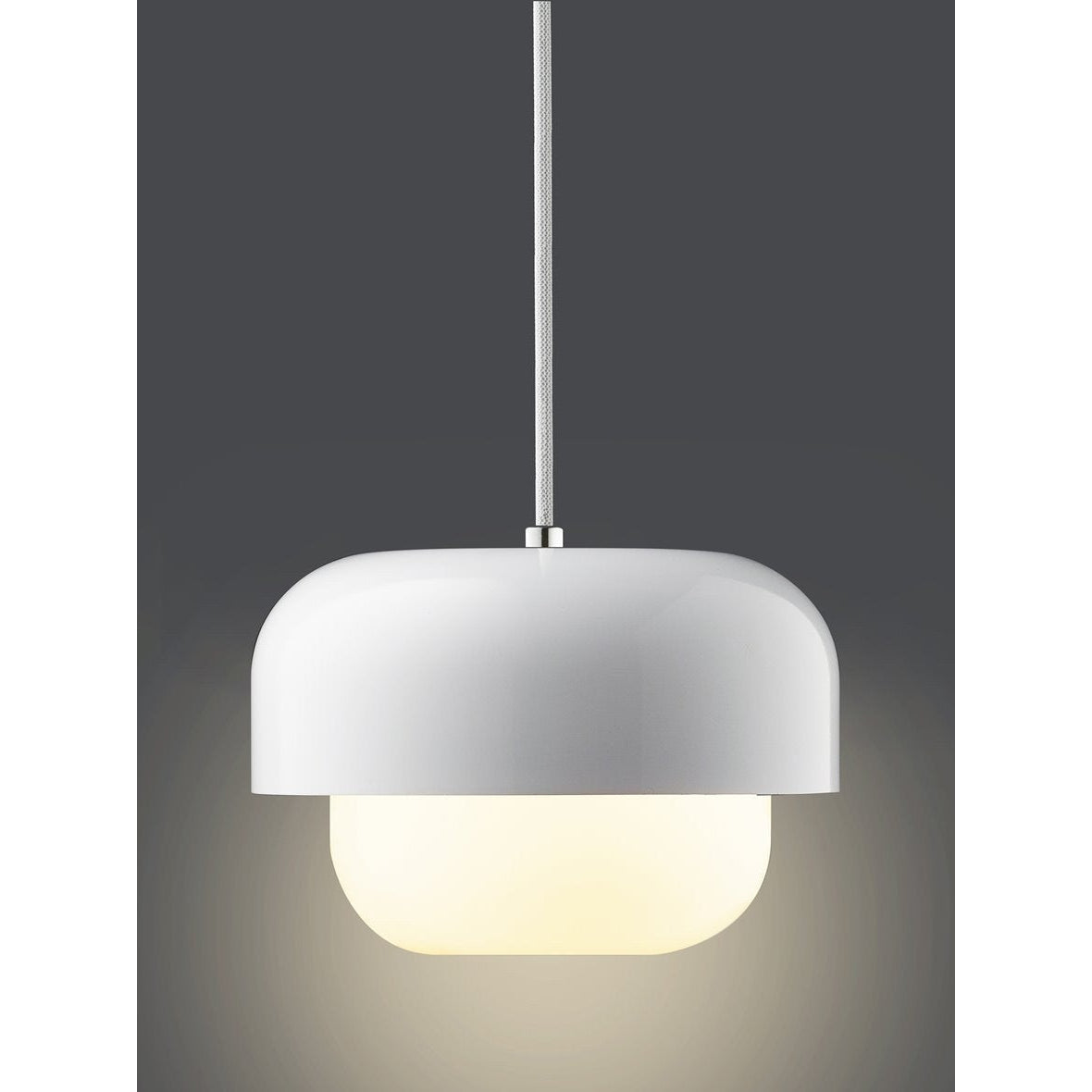 Dyberg Larsen Haipot Pendant White, ø23