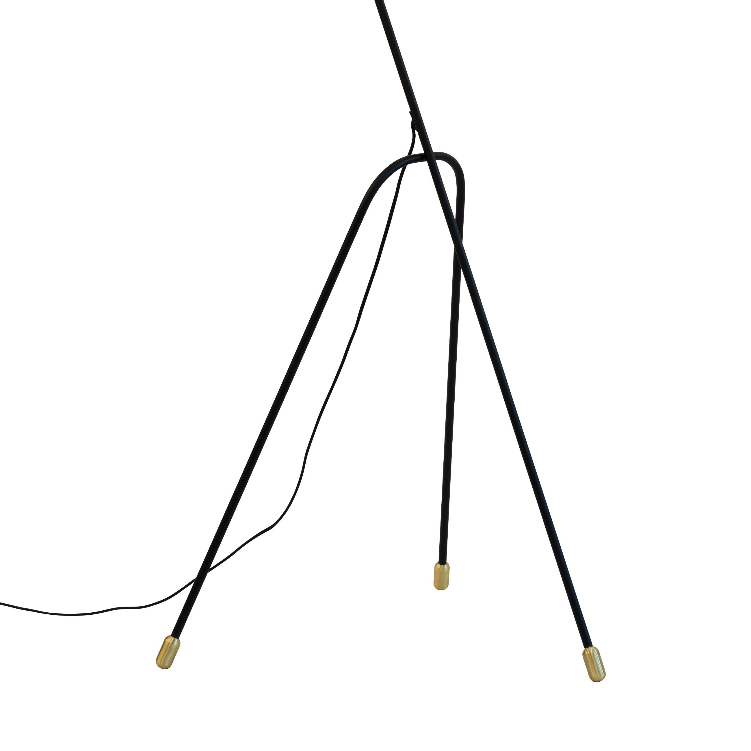 Dyberg Larsen Miles 3 Legged Floor Lamp, Black