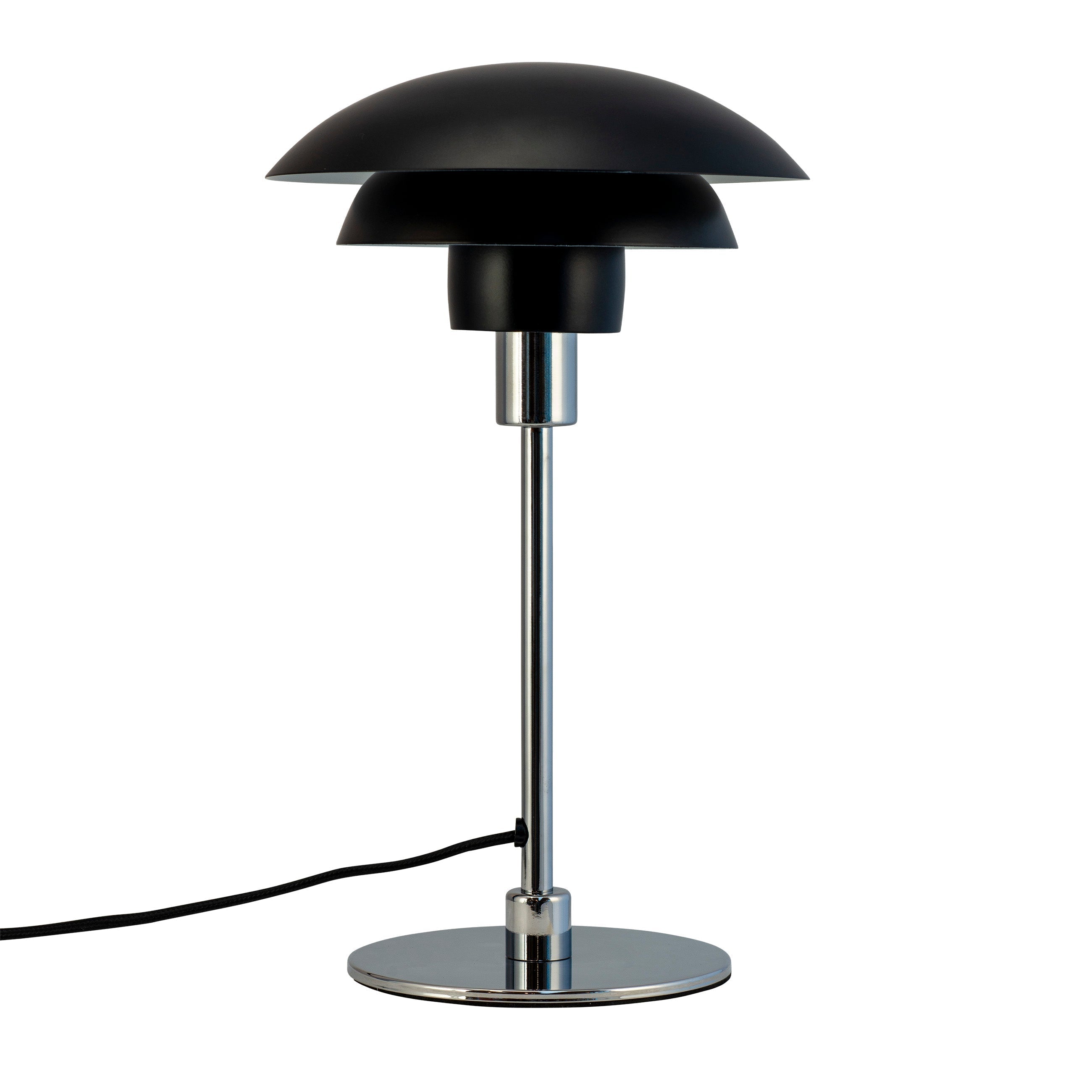 Lámpara de mesa de Dyberg Larsen Morph D21, negro