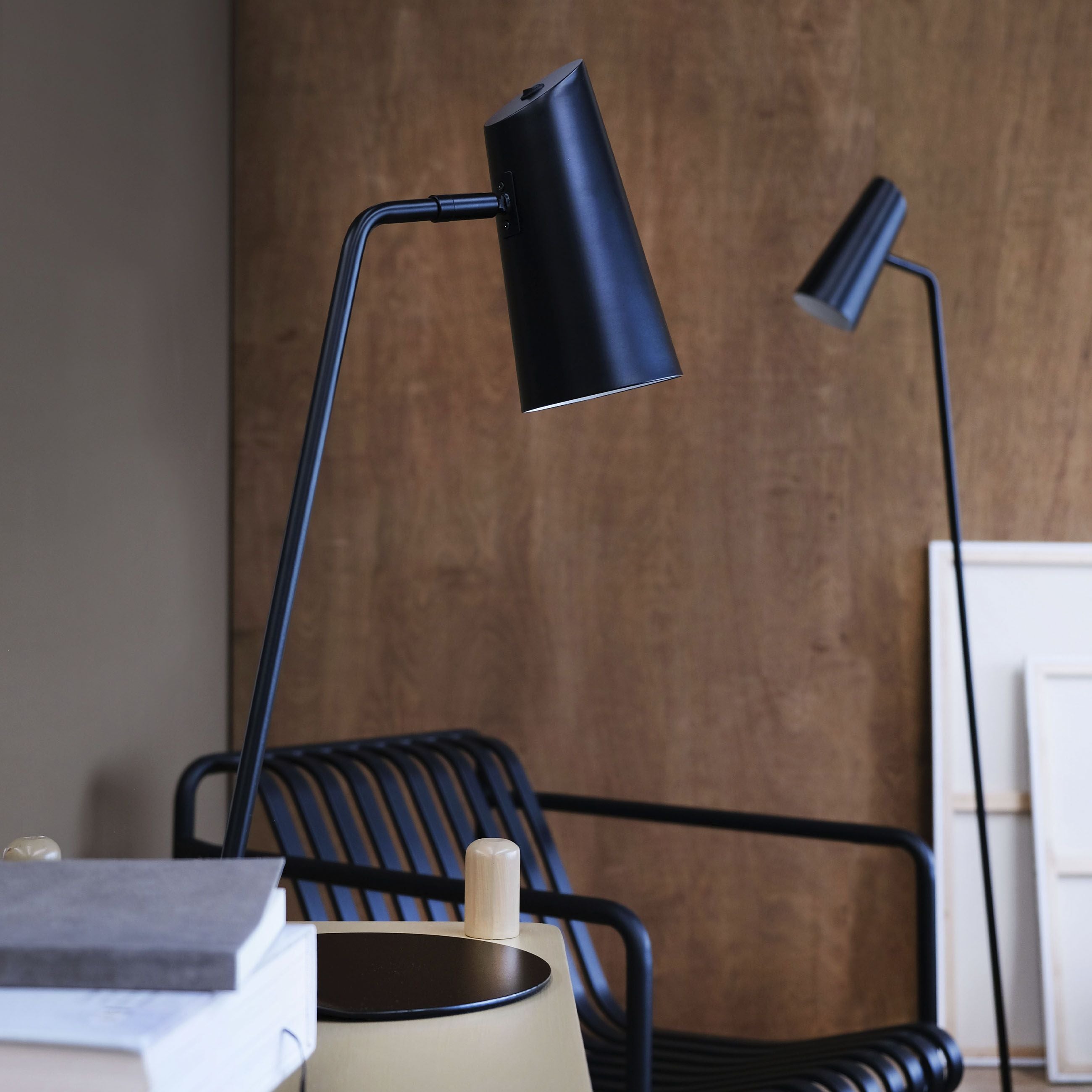 Dyberg Larsen Pallas Floor Lamp, Black