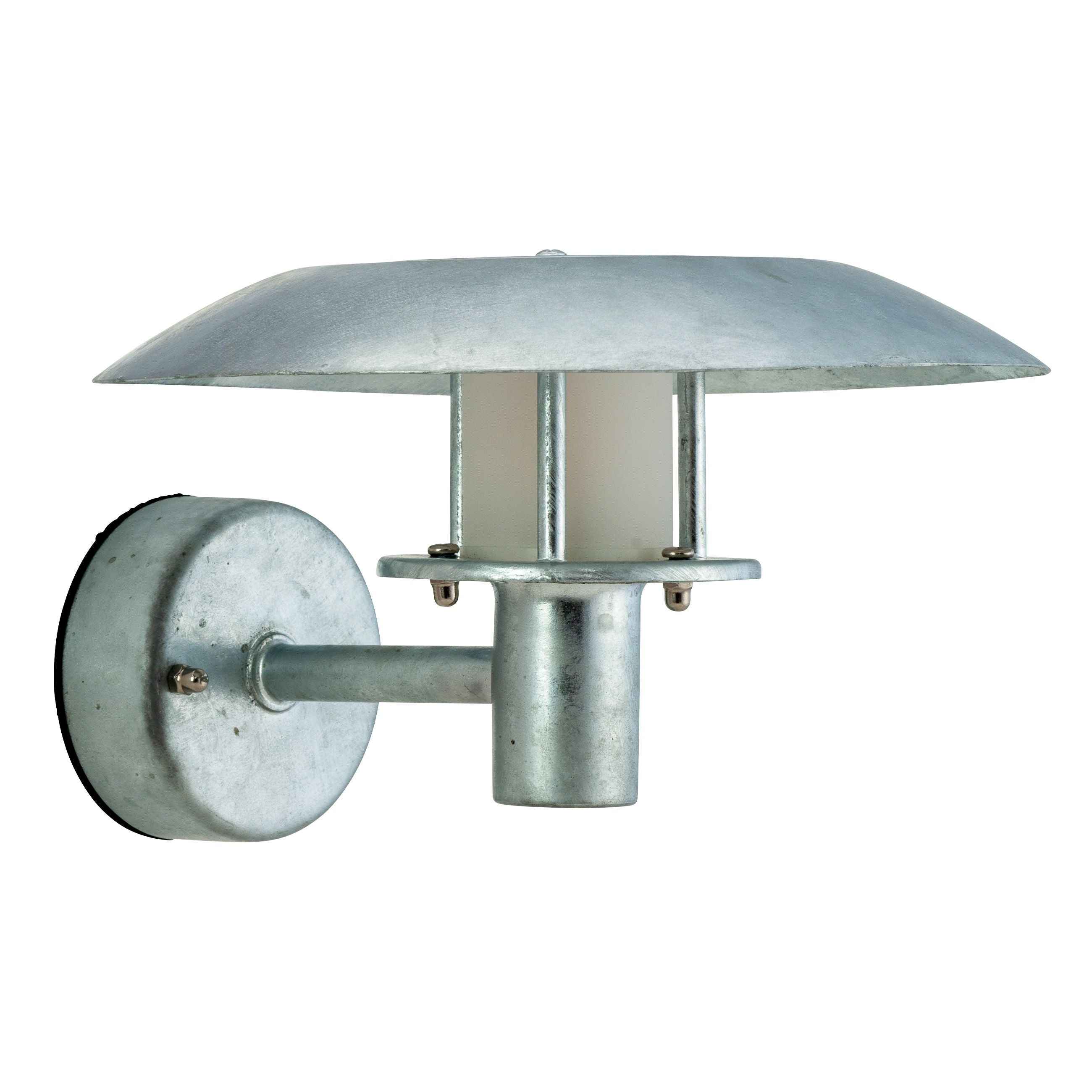 Dyberg Larsen Randers Galvanized Outdoor Wall Lamp