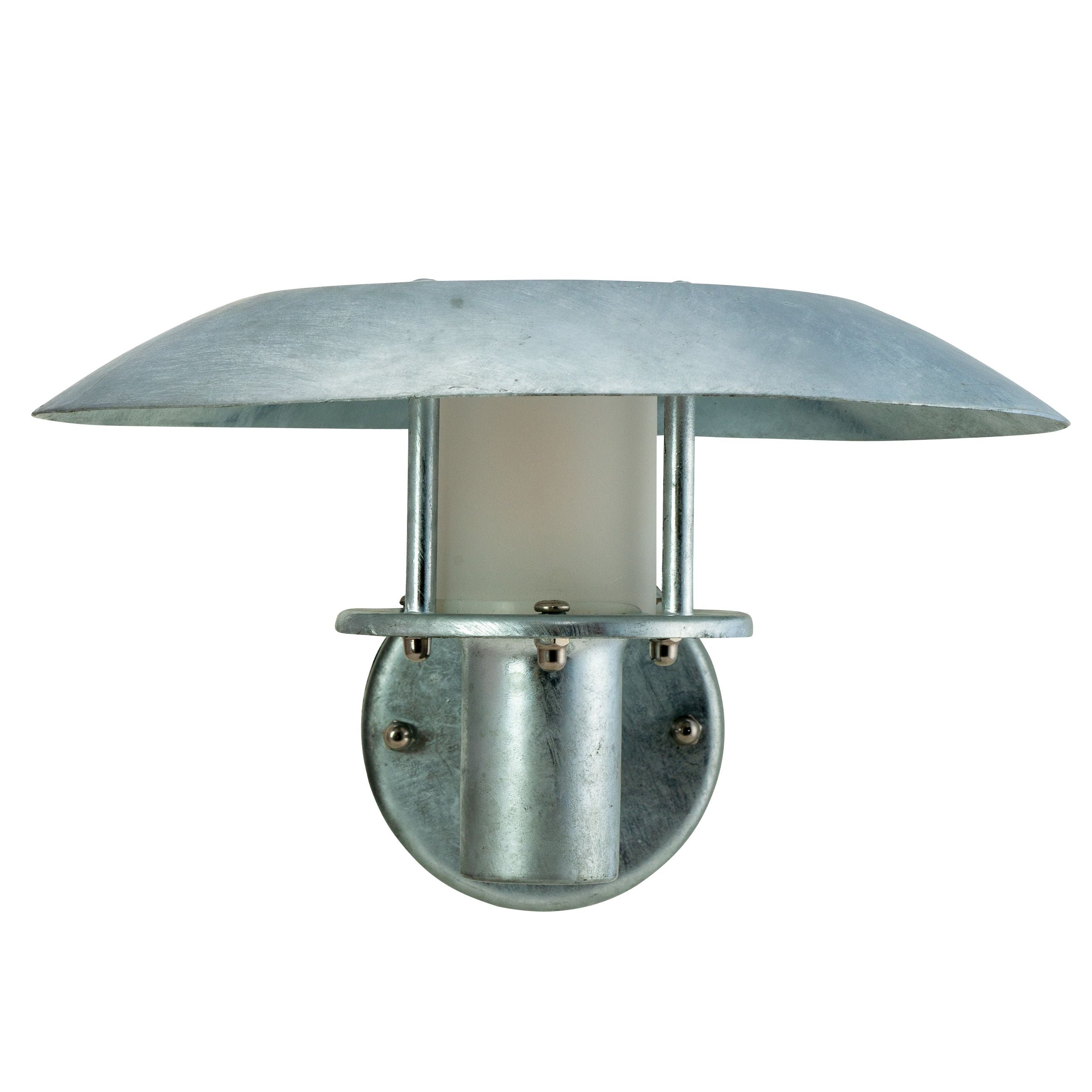 Dyberg Larsen Randers Galvanized Outdoor Wall Lamp