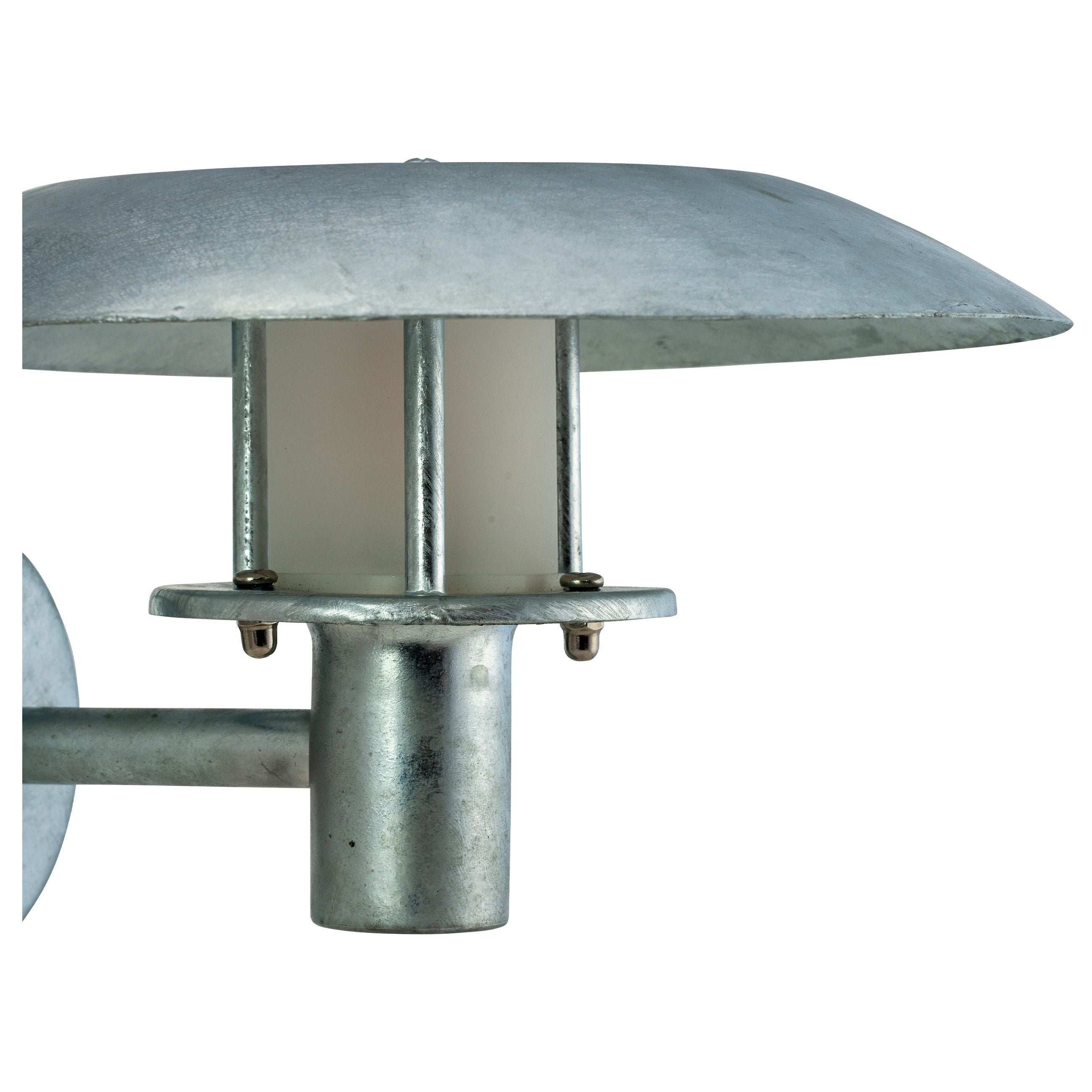 Dyberg Larsen Randers Galvanized Outdoor Wall Lamp