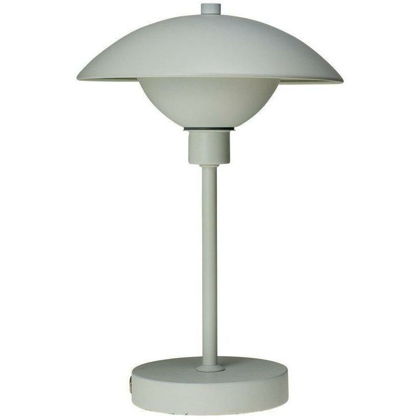 Lámpara de mesa de Dyberg Larsen Roma Matt White, 20 cm