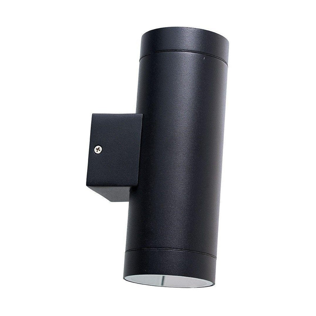 Dyberg Larsen Stege 2 Outdoor Wall Lamp, Matt Black