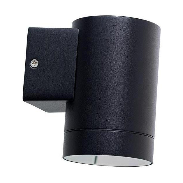 Dyberg Larsen Stege Outdoor Wall Lamp, Matt Black