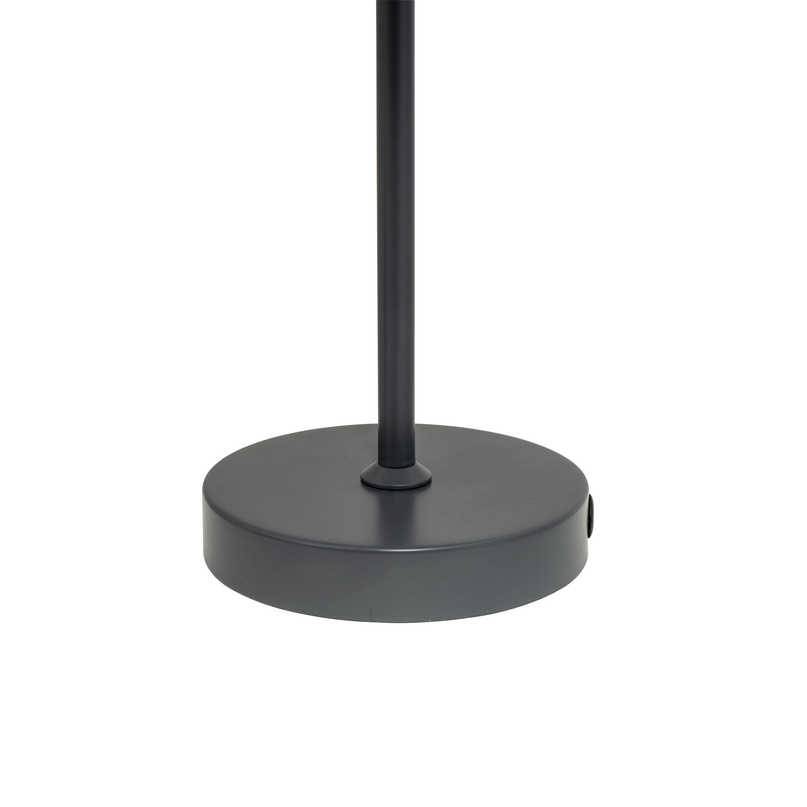 Lampe à table à LED Dyberg Larsen Stockholm, gris foncé