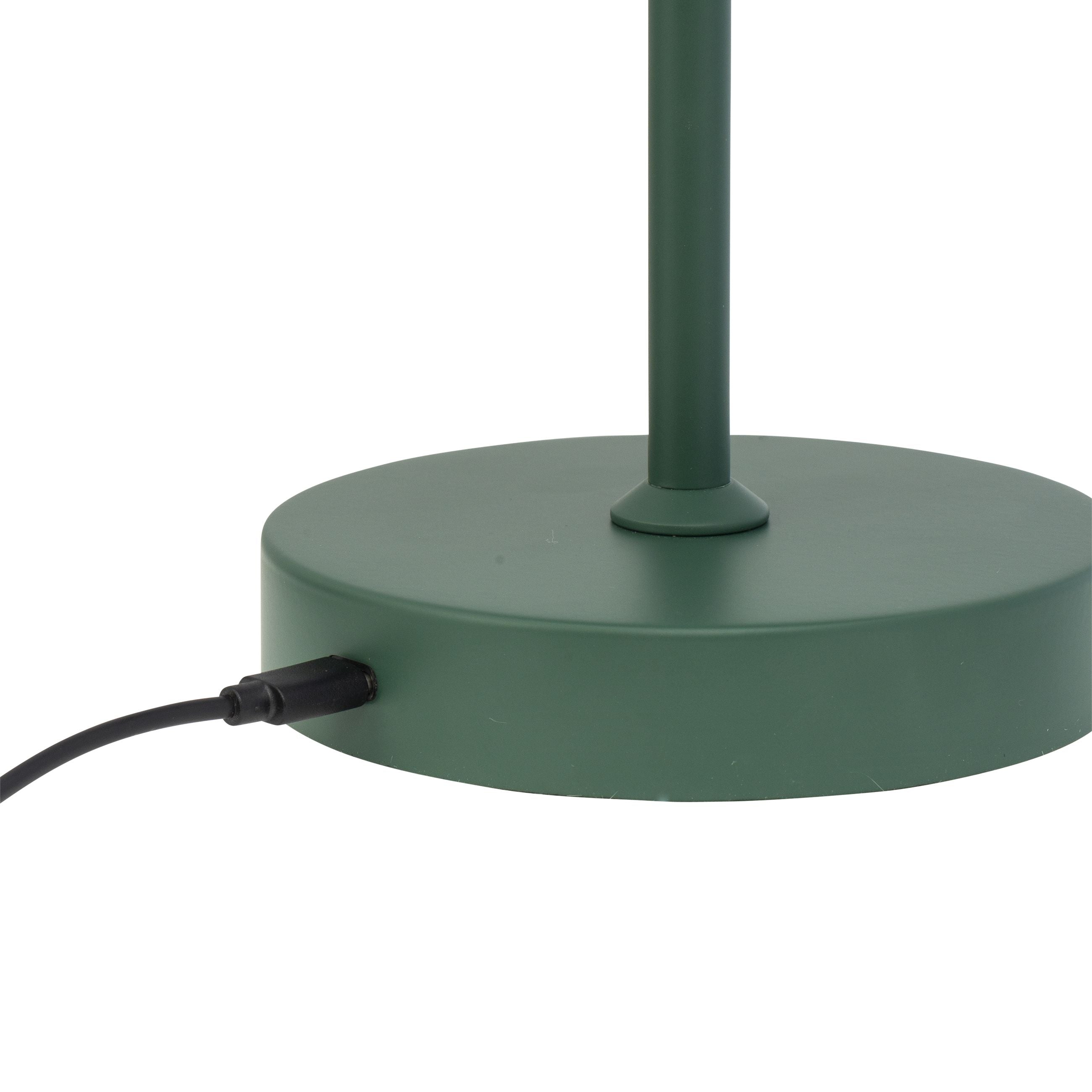 Lampe à table à LED Dyberg Larsen Stockholm, vert foncé