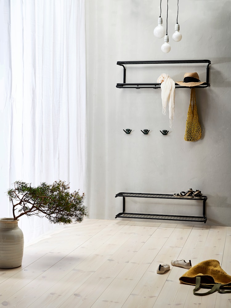 Essem Design Classic Hat Shelf 100 cm, noir