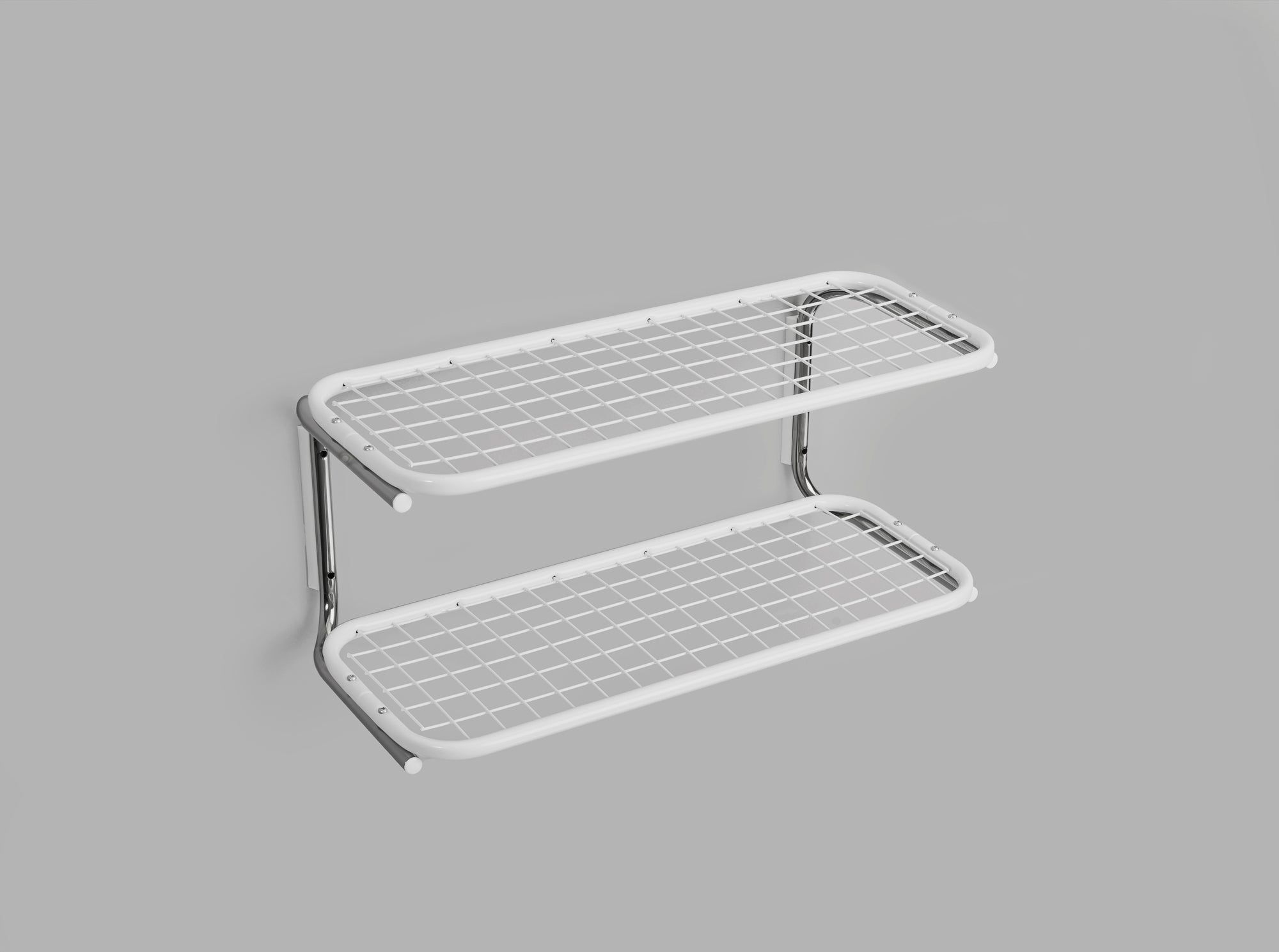 Essem Design Classic Shoe Rack 50 cm, hvid/krom