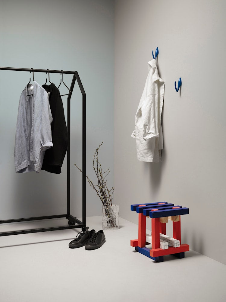 Essem Design Clothing House Rack, Black