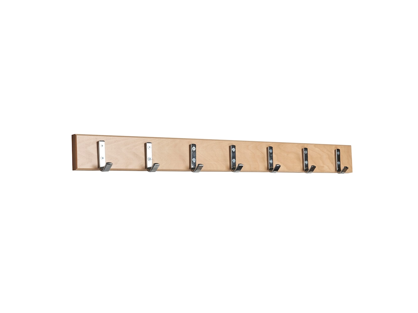 Essem Design Hook Strip 1 Strip de gancho Beech 105 cm, Chrome