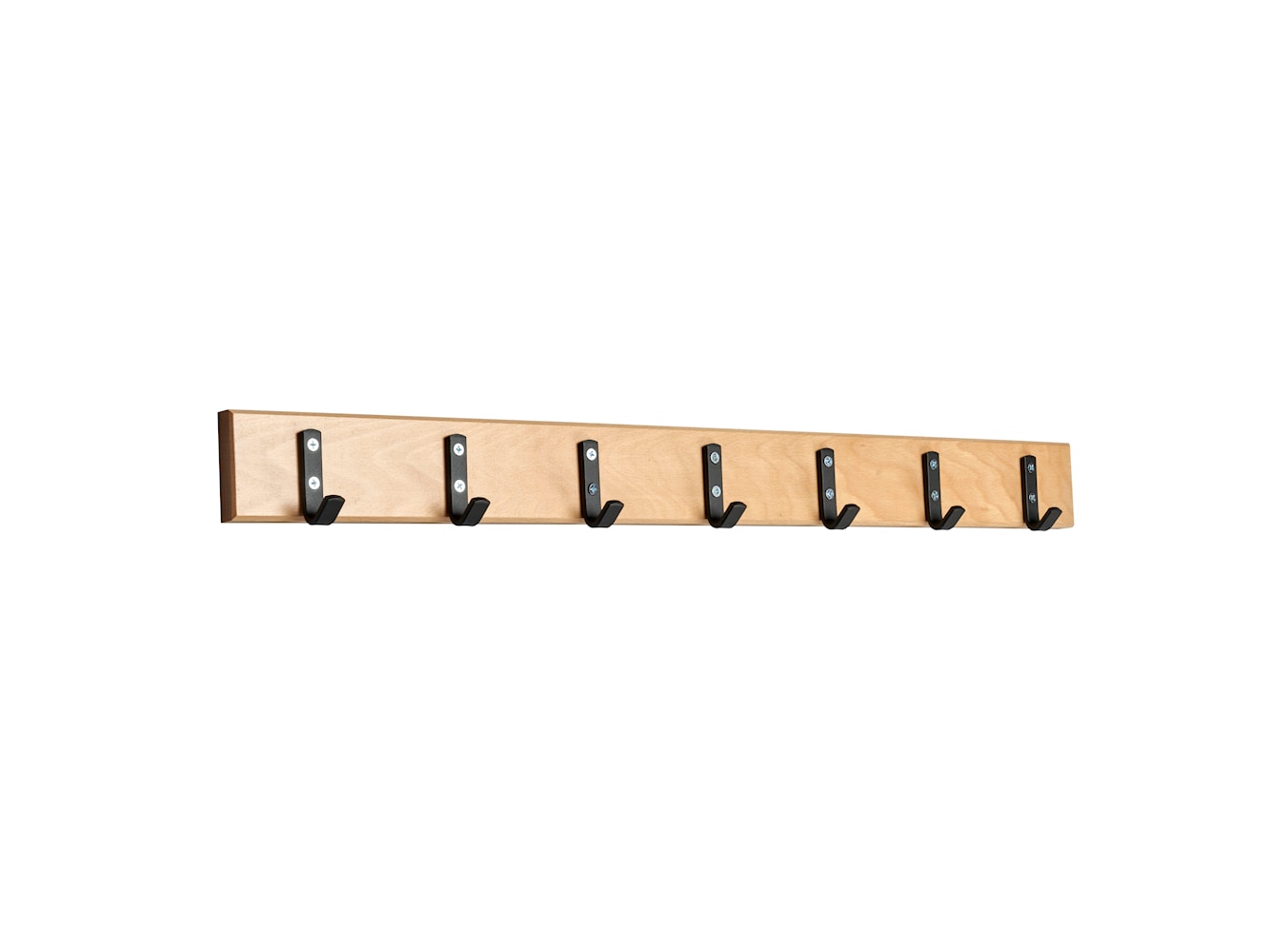 Essem Design Hook Strip 1 Hook Strip Beech 105 cm, noir