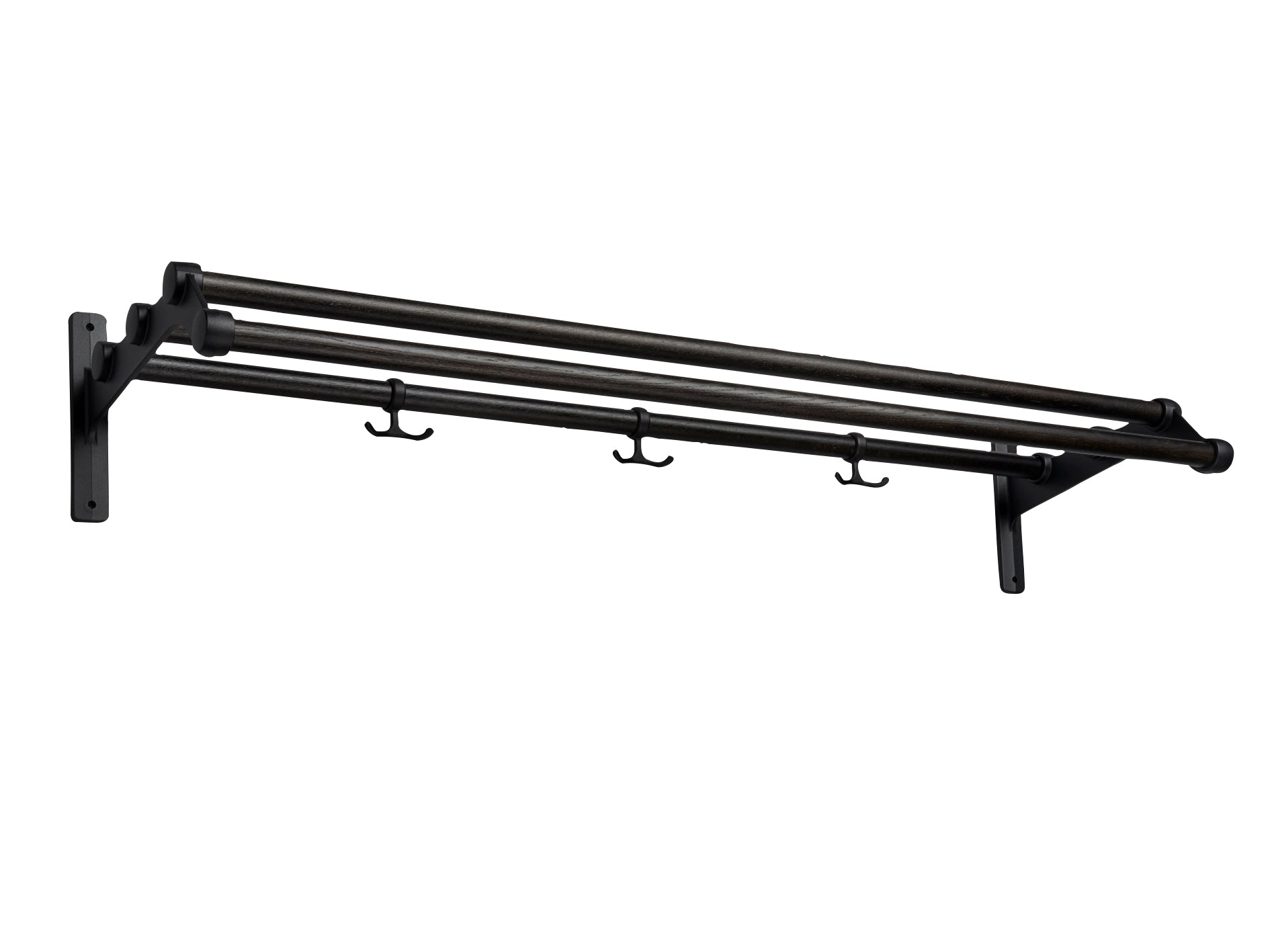 Essem Design Nostalgi 291 Shelf Chêne, tachée noire / noir